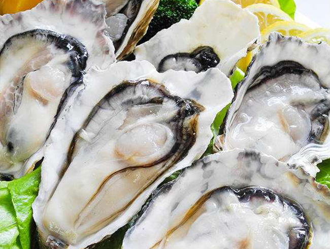 French sashimi oysters